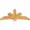 Ekena Millwork Alberta Rough Sawn Timber Gable Bracket, Western Red Cedar, 60"W x 30"H x 4"D x 6"F, 12/12 Pitch GBW060X30X0406ALB00RWR - alternate 5